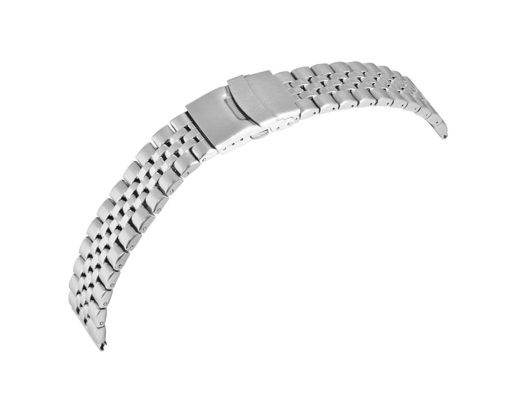 Μεταλλικό μπρασελέ WATCHBOX ασημί 18-22mm 4 Μεταλλικό μπρασελέ WATCHBOX ασημί 18-22mm - Image 2