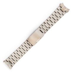 Μεταλλικό μπρασελέ WATCHBOX ασημί μασίφ 18mm – 24mm
