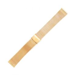 Μεταλλικό μπρασελέ WATCHBOX mesh milanese ροζ χρυσό 12mm – 24mm