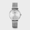 CW10402 frontal 1136x Ρολόι Cluse Triomphe Mesh Full Silver Colour CW10402 watchbox.gr