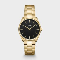 Ρολόι Cluse Féroce Petite Steel Black - Gold Colour CW11208