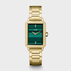 Ρολόι Cluse Fluette Steel Green - Gold Colour CW11502