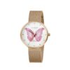 S700LXVWMV DBP Ρολόι Strand by Obaku Rose Gold Stainless Steel Mesh Bracelet S700LXVWMV watchbox.gr