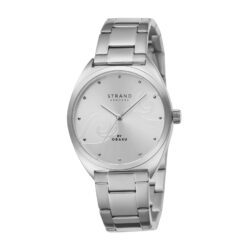 Ρολόι Strand by Obaku Silver Stainless Steel Mesh Bracelet S719LXCISC
