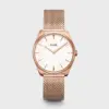 CW0101212002 frontal 1136x Ρολόι Cluse Féroce Mesh White Rose Gold Colour CW0101212002 watchbox.gr