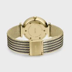 Ρολόι Cluse Triomphe Mesh Full Gold Colour CW10401 9 CW10401 back 1136x Ρολόι Cluse Triomphe Mesh Full Gold Colour CW10401 watchbox.gr