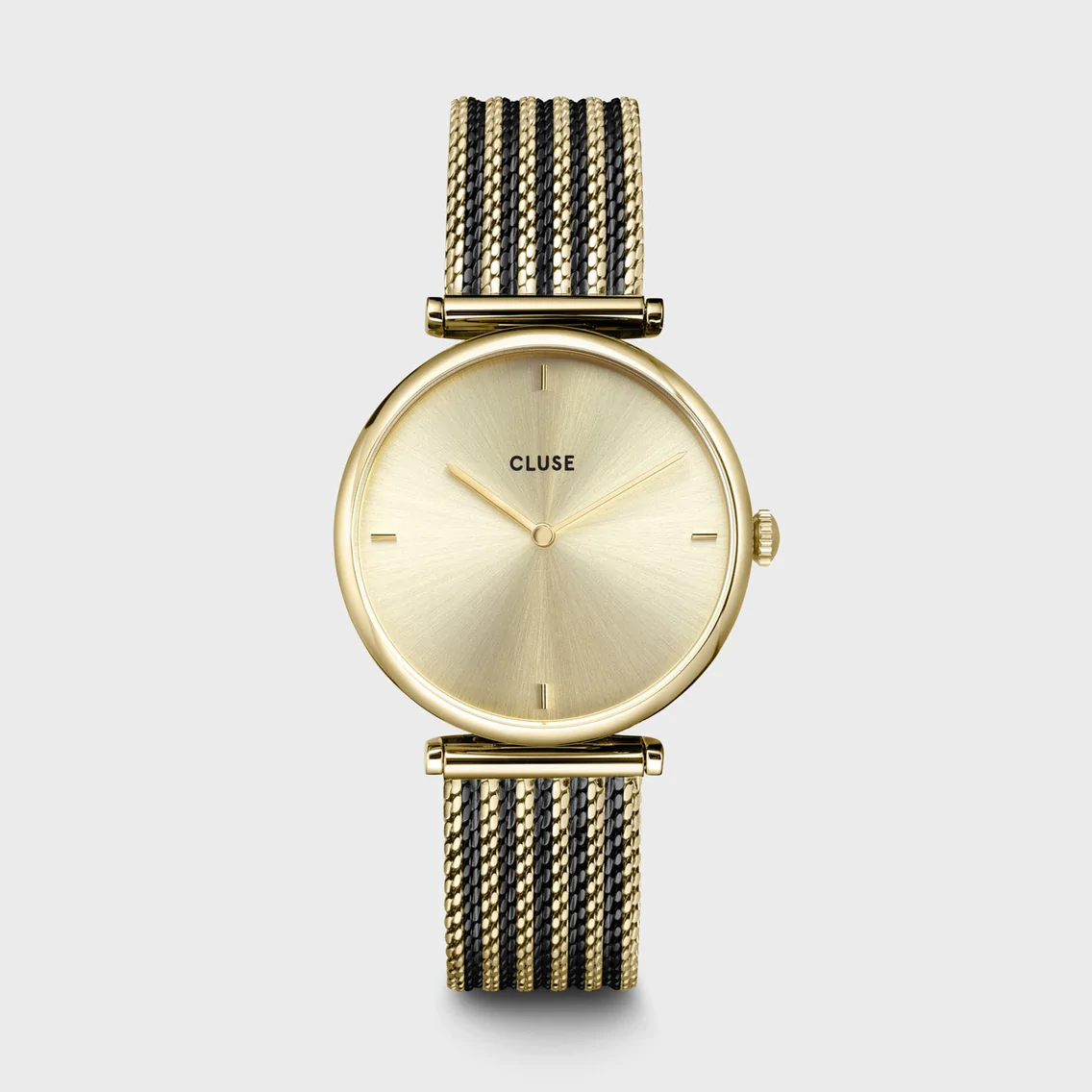 Ρολόι Cluse Triomphe Mesh Full Gold Colour CW10401 3 Ρολόι Cluse Triomphe Mesh Full Gold Colour CW10401