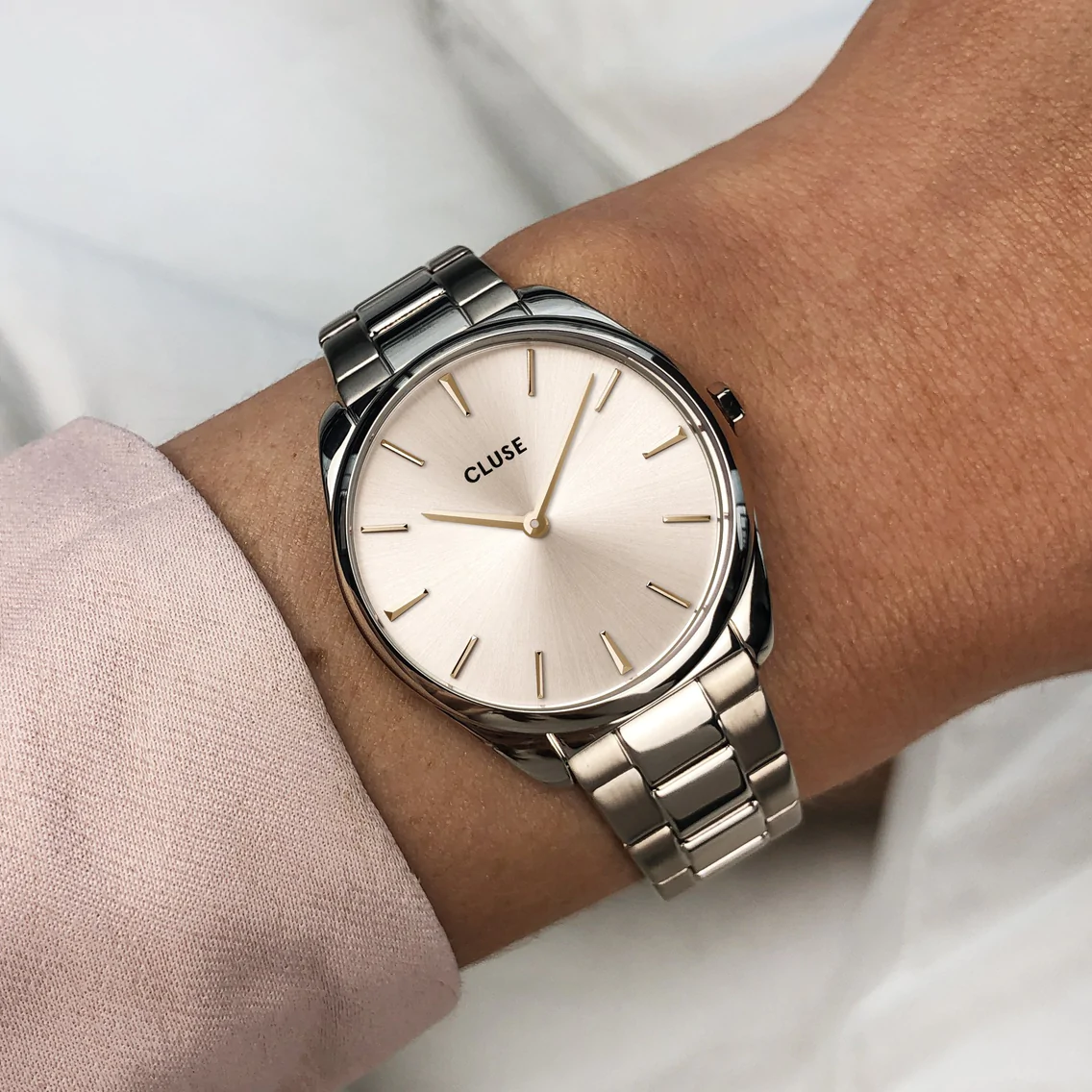 Ρολόι Cluse Féroce Petite Steel Rose Gold Colour CW11201 4 Ρολόι Cluse Féroce Petite Steel Rose Gold Colour CW11201 - Image 2
