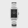 CW11501 frontal 1136x Ρολόι Cluse Fluette Steel Black Silver Colour CW11501 watchbox.gr