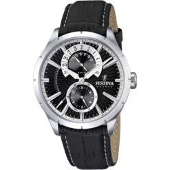 Festina Ανδρικό Ρολόι με δερμάτινο λουράκι F16573/3