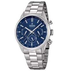 Festina Ανδρικό Ρολόι Χρονογράφος με μπρασελέ F16820/2