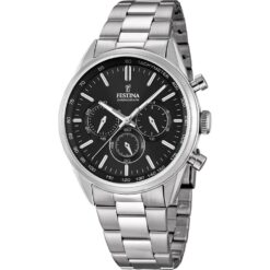 Festina Ανδρικό Ρολόι Χρονογράφος με μπρασελέ F16820/4