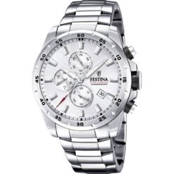 Festina Ανδρικό Ρολόι Χρονογράφος με μπρασελέ F20463/1