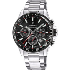 Festina Ανδρικό Ρολόι Χρονογράφος με μπρασελέ F20560/5