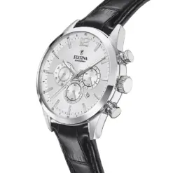 Alternative view of Festina Ανδρικό Ρολόι Χρονογράφος με δερμάτινο λουράκι F20542/1