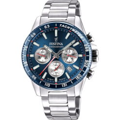 Festina Ανδρικό Ρολόι Χρονογράφος με μπρασελέ F20560/2