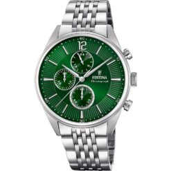 Festina Ανδρικό Ρολόι Χρονογράφος με μπρασελέ F20285/8