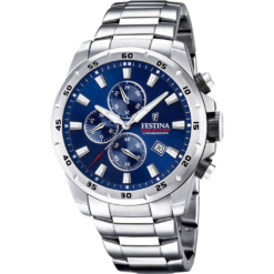 Festina Ανδρικό Ρολόι Χρονογράφος με μπρασελέ F20463/2