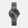 Ρολόι Cluse Minuit Mesh Dark Grey CW0101203025 2 CW0101203025 frontal grey Ρολόι Cluse Minuit Mesh Dark Grey CW0101203025 watchbox.gr