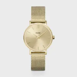Ρολόι Cluse Minuit Mesh Full Gold Colour CW10208