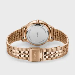 Ρολόι Cluse Minuit Multifunction White Steel - Rose Gold Colour CW10702 9 CW10702 back Ρολόι Cluse Minuit Multifunction White Steel - Rose Gold Colour CW10702 watchbox.gr