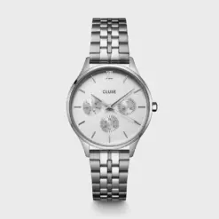 Ρολόι Cluse Minuit Multifunction Steel - Silver Colour CW10703