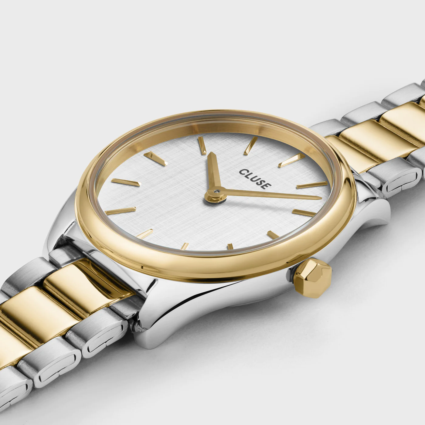 Ρολόι Cluse Féroce Mini Steel White Biocolour CW11708 5 Ρολόι Cluse Féroce Mini Steel White Biocolour CW11708 - Image 3