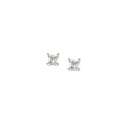 Σκουλαρίκια καρφωτά από ασήμι 925 4mm SSR1698-1SR