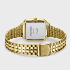 CW11902 back Ρολόι Cluse Gracieuse Petite Steel, Dark Cherry, Gold Colour CW11812 watchbox.gr