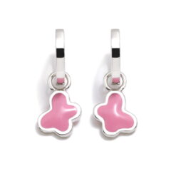 Σκουλαρίκια παιδικά κρίκοι από ασήμι 925 Agatha Ruiz de La Prada