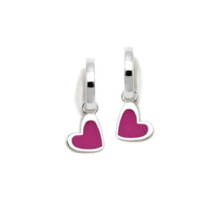 Σκουλαρίκια παιδικά κρίκοι από ασήμι 925 Agatha Ruiz de La Prada