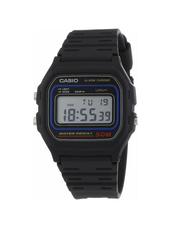 Ρολόι Casio Standard W-59-1VQES 3 Ρολόι Casio Standard W-59-1VQES