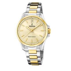 Festina Γυναικείο Ρολόι Ηλιακό με μπρασελέ F20655/3