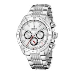 Festina Ανδρικό Ρολόι Χρονογράφος με μπρασελέ F20668/1