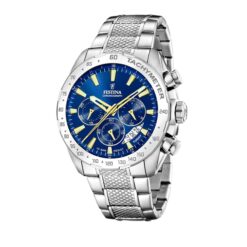 Festina Ανδρικό Ρολόι Χρονογράφος με μπρασελέ F20668/2