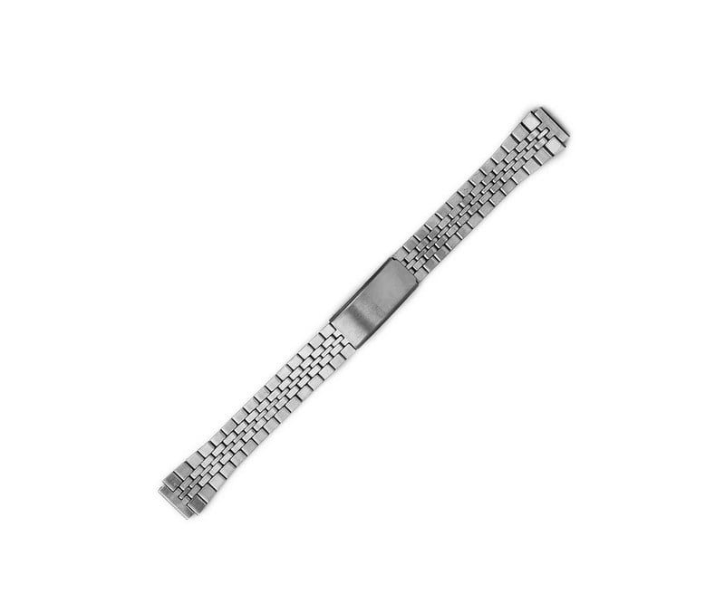 Μεταλλικό μπρασελέ WATCHBOX ασημί 12mm 3 Μεταλλικό μπρασελέ WATCHBOX ασημί 12mm