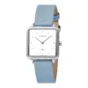 watch strand s718lxcwra 01 Ρολόι Strand by Obaku Silver Leather Strap S718LXCWRA watchbox.gr