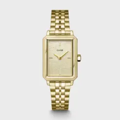 Ρολόι Cluse Fluette All Steel, Sand Texture Gold CW15111