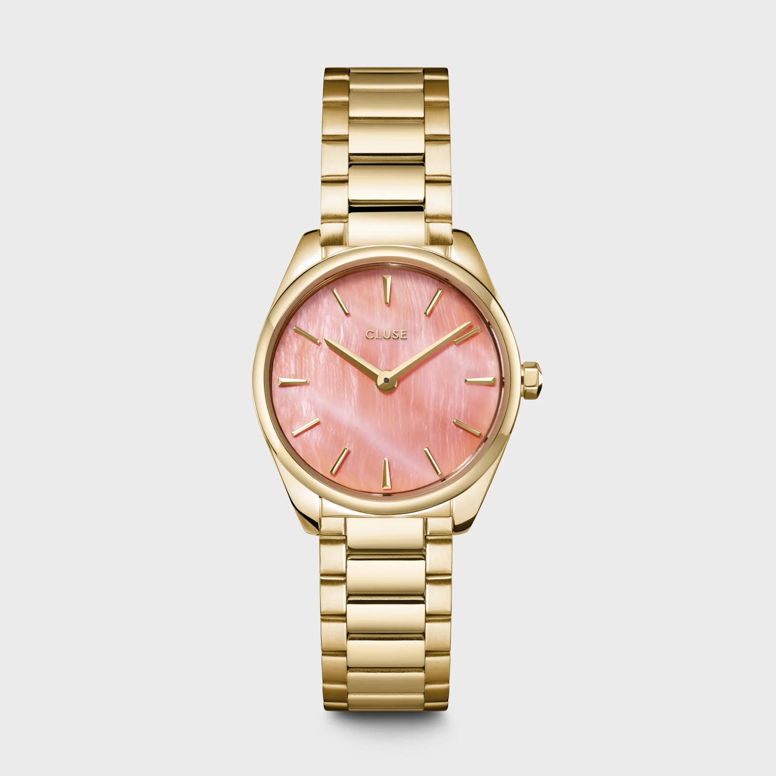 Ρολόι Cluse Féroce Mini Steel Apricot Pearl Gold Colour CW11709 3 Ρολόι Cluse Féroce Mini Steel Apricot Pearl Gold Colour CW11709