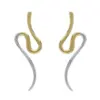 Σκουλαρίκια Victoria Cruz από ασήμι 925 A4818-BT 1 copenhagen bicolor waves shape earrings conv Σκουλαρίκια Victoria Cruz από ασήμι 925 A4818-BT watchbox.gr