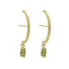 Σκουλαρίκια Victoria Cruz από ασήμι 925 με Swarovksi A4763-26DT 2 paris gold plated emerald maquise shape lobe cuff earrings conv Σκουλαρίκια Victoria Cruz από ασήμι 925 με Swarovksi A4763-26DT watchbox.gr