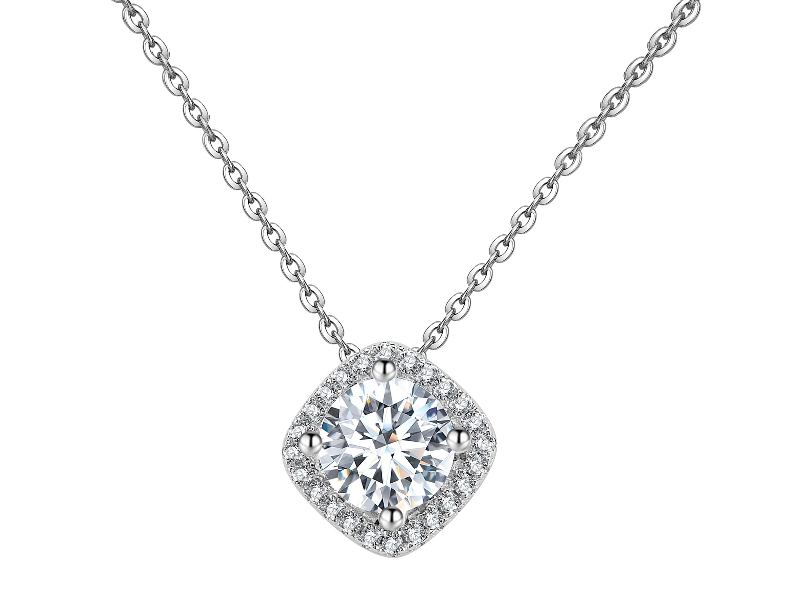 Γυναικείο κολιέ Brizzling με πέτρα Moissanite BMP043 3 Γυναικείο κολιέ Brizzling με πέτρα Moissanite BMP043