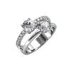 Γυναικείο δαχτυλίδι Brizzling με πέτρες Moissanite -BMR029 2 BMR029 scaled conv Γυναικείο δαχτυλίδι Brizzling με πέτρες Moissanite -BMR029 watchbox.gr