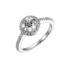 Γυναικείο δαχτυλίδι Brizzling με πέτρες Moissanite -BMR046 2 Γυναικείο δαχτυλίδι Brizzling με πέτρες Moissanite -BMR046