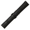 dermatino louraki 0501 mauro 2 Δερμάτινο λουράκι κροκό WATCHBOX μαύρο 12mm - 26mm watchbox.gr