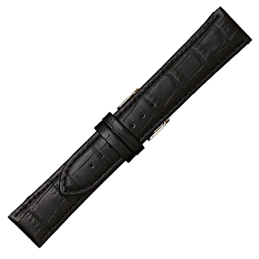 Δερμάτινο λουράκι κροκό WATCHBOX μαύρο 12mm - 26mm 3 Δερμάτινο λουράκι κροκό WATCHBOX μαύρο 12mm - 26mm
