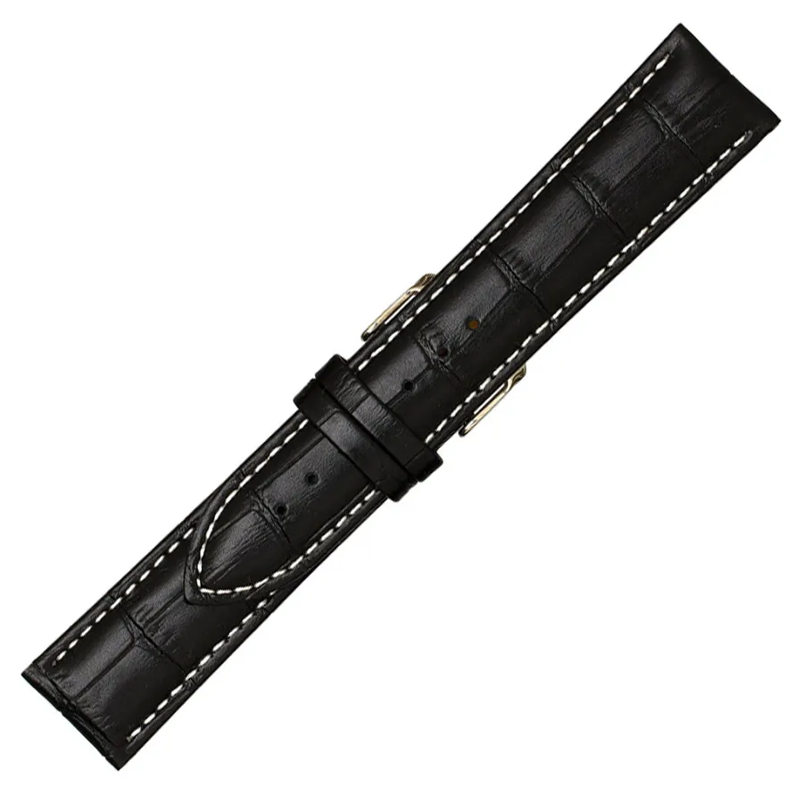 Δερμάτινο λουράκι κροκό WATCHBOX μαύρο 18mm - 24mm 3 Δερμάτινο λουράκι κροκό WATCHBOX μαύρο 18mm - 24mm