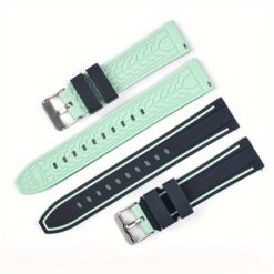 Σιλικόνης λουράκι Watchbox μπλε - τιρκουάζ