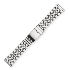 Μεταλλικό μπρασελέ WATCHBOX ασημί 22mm