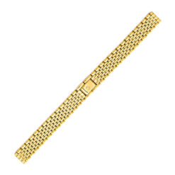Μεταλλικό μπρασελέ WATCHBOX χρυσό ατσάλι 12mm